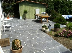 Terrasse chantier exterieur